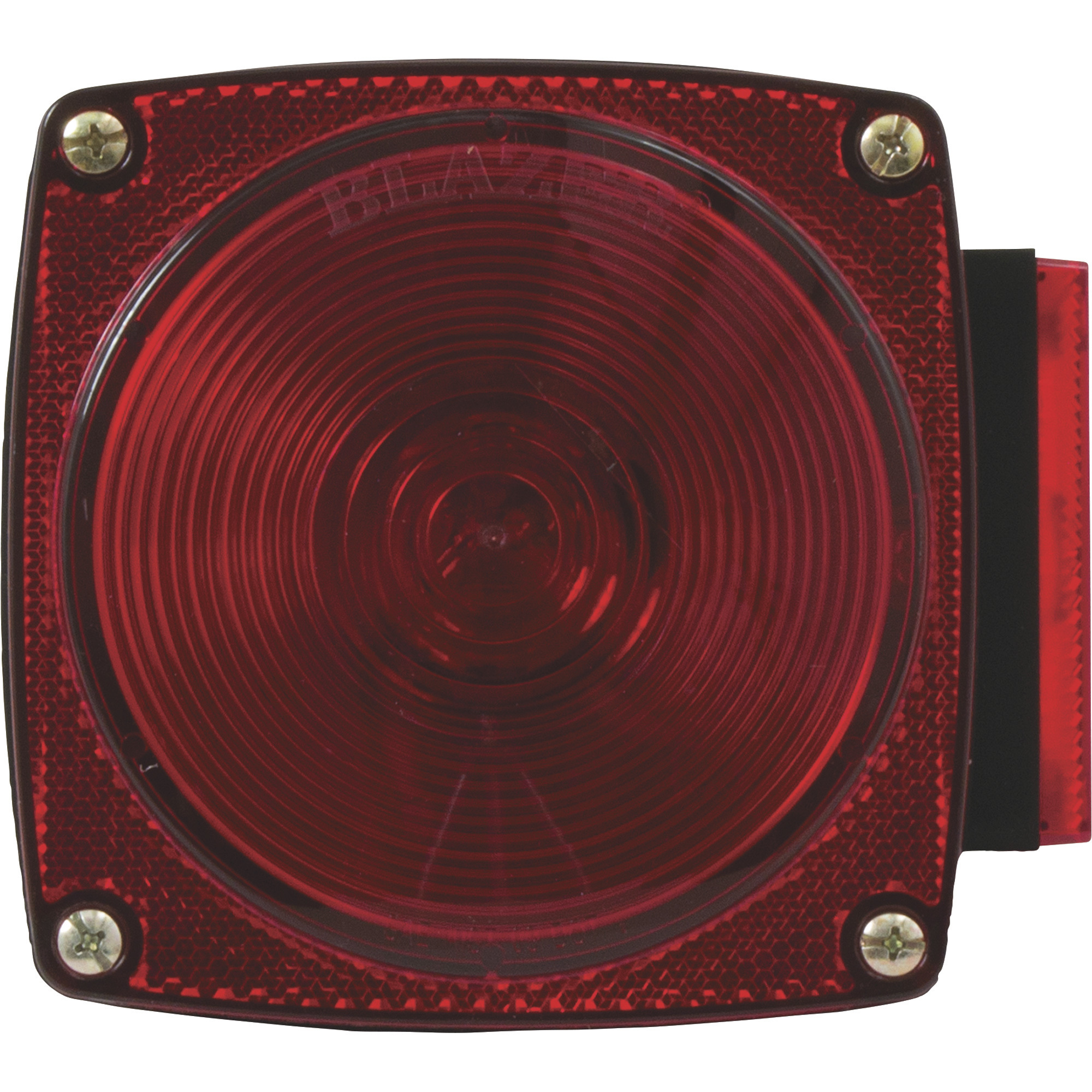 Hopkins Towing Solutions 6-Function Incandescent Stop, Turn and Tail Trailer Light, 4 9/16in. X 4 9/16in., Right Hand Side, Model# B93